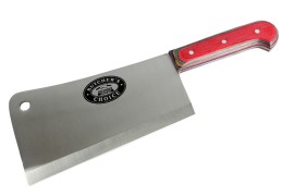 Defender Xtreme 13.5" Butchers Choice Meat Cleaver Knife Multicolor Wood Handle