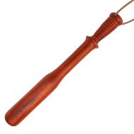 18.5 Inch Wood Billy Club Truncheon Orange