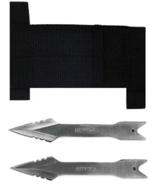 2pc arrow throwing knives a1020d