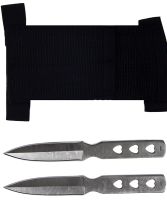 2pc hearts throwing knives a1020e