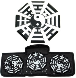 3pc yin yang throwing stars set tk2b