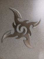 4 Point Fire Throwing Star with Sheath