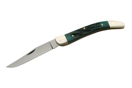 4" Folding Chilli Knife - Green Bone Handle