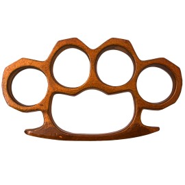 5 Ounce Copper Brass Knuckles Belt Buckle Paperweight