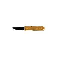 5.25" Gold Automatic Out The Front Micro OTF Tanto Blade Knife