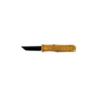 5.25" Gold Automatic Out The Front Micro OTF Tanto Blade Knife