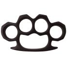 7 Ounce Black Brass Knuckles Belt Buckle Paperweight