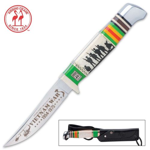 7.75" Kissing Crane Vietnam Boot Knife