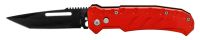 8" Low Cost Automatic Knife Red Tanto