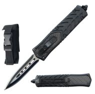 9" Tactical Carbon Fiber Out Of The Front D/A OTF Knife