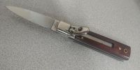 A.G.A Campolin 6" Cocobolo Wood Leverlock Automatic Knife