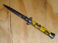 AB 9 Inch Bumble Bee Stiletto Automatic Knife Dagger