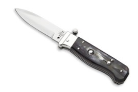 AGA Campolin Piccolo Automatic Knife Brazilian Horn