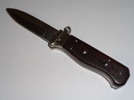 AGA Campolin Piccolo Cocobolo Stiletto Automatic Knife Dagger