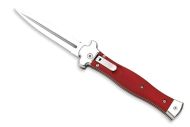AGA Campolin Zero Leverlock Knife Red Aluminum Dagger
