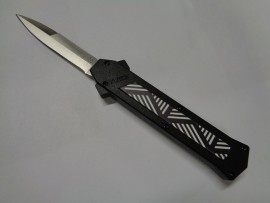 AKC F16 Black Truss Dual Action OTF Knife Bayo