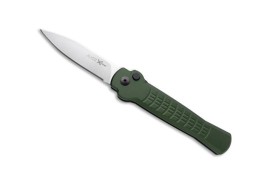 AKC X-treme Ace Automatic Knife Green (3.7" Satin)