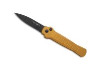 AKC X-treme Ace Automatic Knife Tan (3.7" Black)