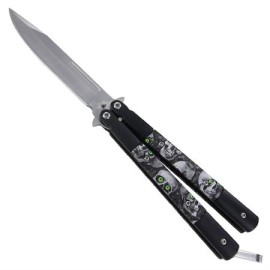 droppoint green balisong