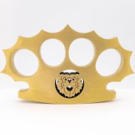 Bear 100% Brass Knuckles Belt Buckle Paperweight