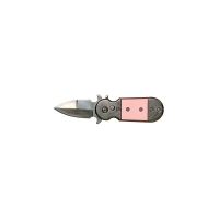 Beetle Pink Compact Automatic Knife Stainless Bayo