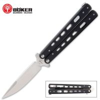 Boker Plus 9" Balisong G10 Butterfly Knife D2 Tool Steel