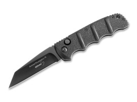 Boker Plus Automat Kalashnikov 74 Black Automatic Knife Black Wharncliffe