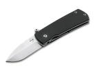 Boker Plus Black Shamsher Automatic Knife Silver Blade