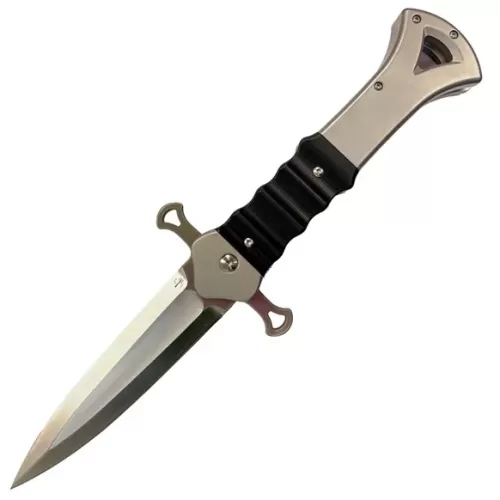 Boker Plus Inarsil Folding Knife Dagger (4.69" Satin)