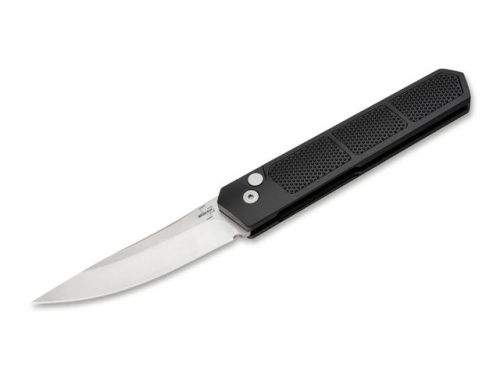 Boker Plus USA Kwaiken Automatic Knife Black (3.35" Satin D2)