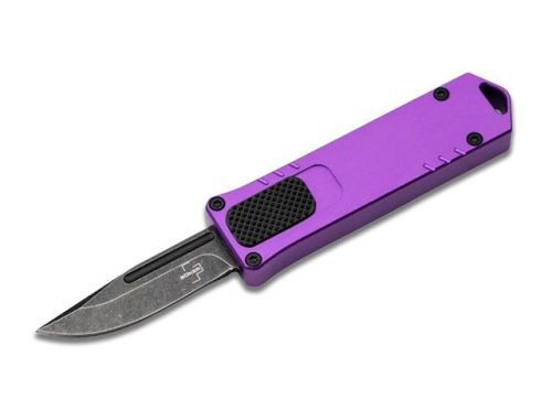 Boker Plus USB 2.0 D/A OTF Automatic Knife Purple (1.77" Black)