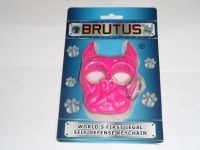 Brutus Pink Self Defense Knuckle Keychain