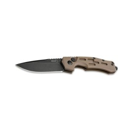 Böker Plus Thunder Storm Brown Automatic Knife 7.25"