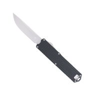 CobraTec Black G10 Ranger Auto, 3.25" D2 Blade, Aluminum Handle