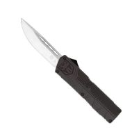 CobraTec Black Lightweight Auto, 3.5" D2 Blade, Aluminum Handle