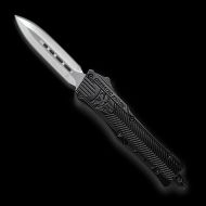 CobraTec CTK-1 D/A OTF Auto, 2.75" D2 Dagger Blade, Aluminum Handle Black
