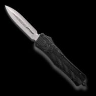 CobraTec CTK-1 D/A OTF Auto, 3.00" D2 Dagger Blade, Aluminum Handle Black