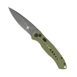 CobraTec OD Green Diablo Auto, 3.5" D2 Blade, G10 Handle