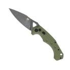 CobraTec OD Green Ryker, 3.75" Auto D2 Blade, OD Green G10 Handle ODGAFRYK