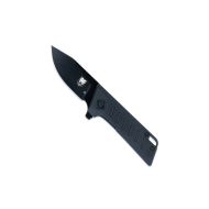 CobraTec Small Riptide D2 Liner Lock, 2.00" D2 Black Drop Blade, G10 Handle Black