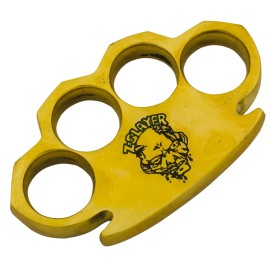 Dalton 10 OZ Real Brass Knuckles Buckle Paperweight - Heavy Duty Z Slayer