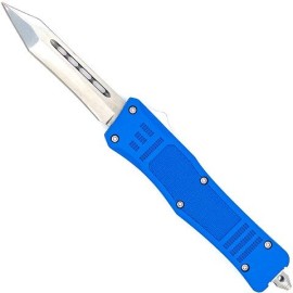 Delta Force 7" Blue OTF Automatic Knife Tanto