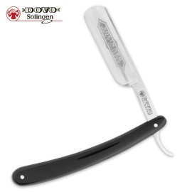 Dovo Synthetic Black Straight Razor Folding Knife