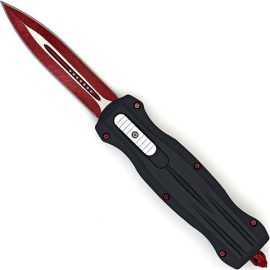 Dragon Black 9" OTF Automatic Knife Red Dagger