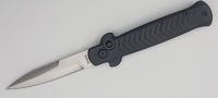 Fort Knife Works Arrow Black Side Opening Automatic Knife D2 Satin Bayonet