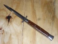 Frank B 11 Inch Swinguard Italian Stiletto Automatic Knife Cocobolo Bayo