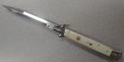 Frank Beltrame 11 Inch White Bone Italian Stiletto Automatic Knife Bayonet