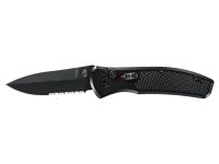 Gerber Empower Black Automatic Knife Black Serrated