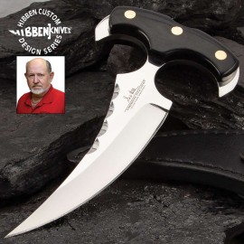 Hibben Vulcan Push Dagger With Sheath 5Cr13