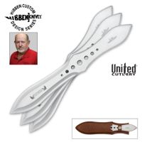 Gil Hibben Competition Throwing Knife Triple Set